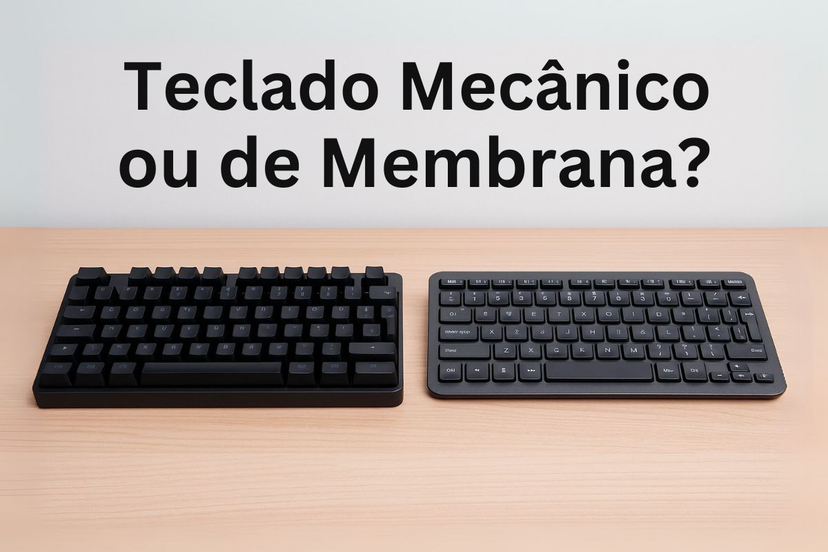 teclado mecânico ou de membrana