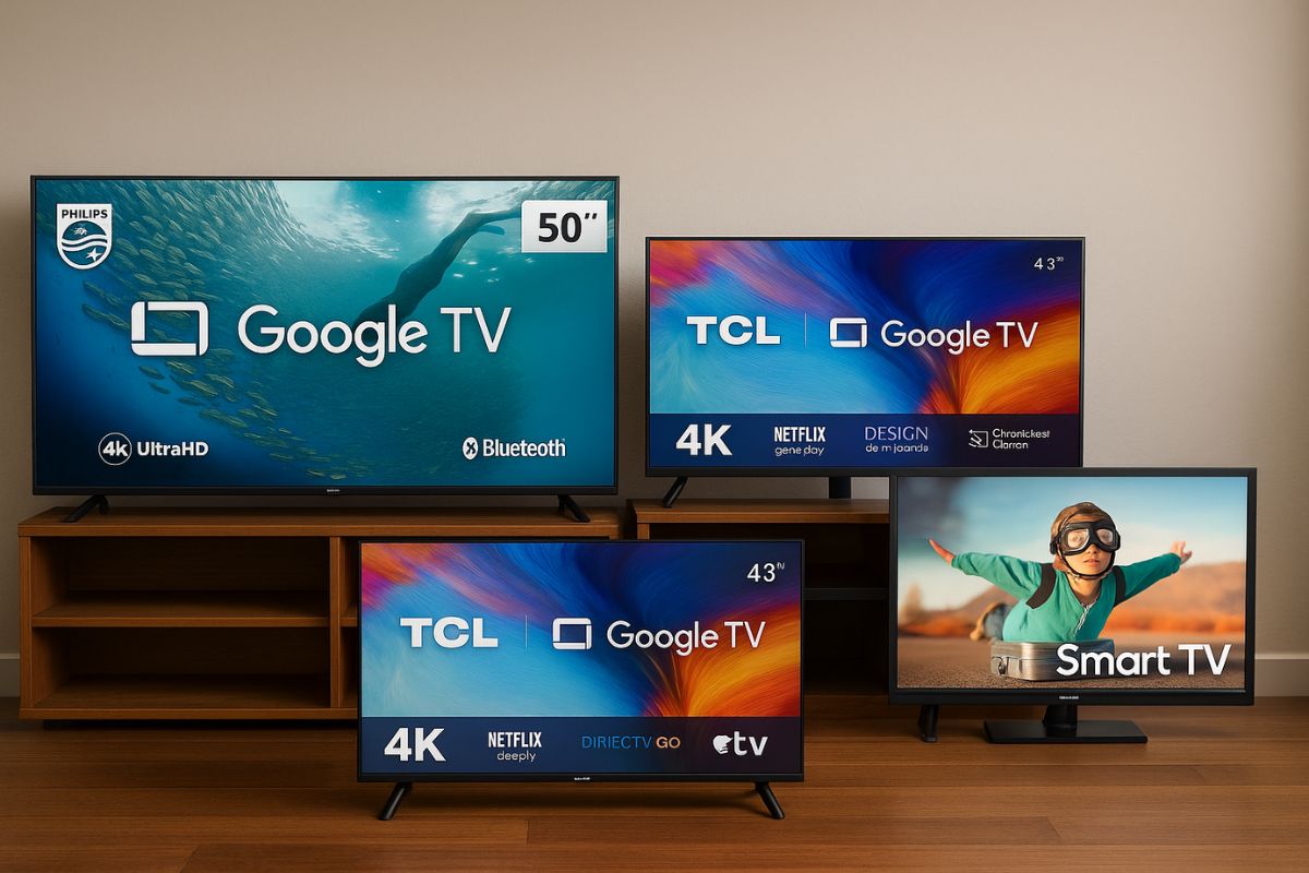 Smart TVs boas e baratas