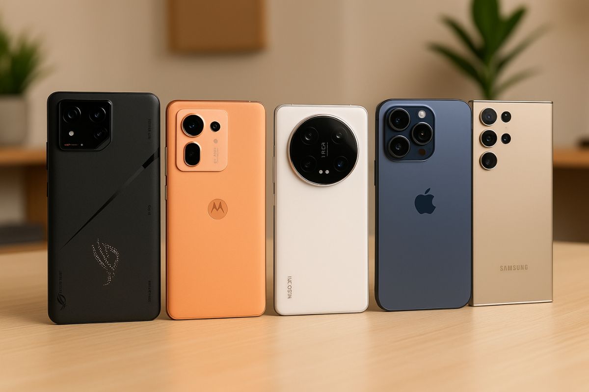 Melhores celulares topo de linha 2025